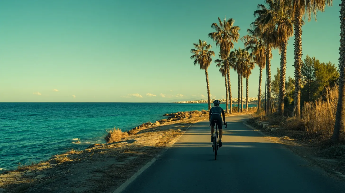 Cycling routes in Cyprus: coast and hills