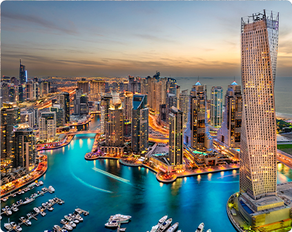 Wohnen in der Dubai Marina Wohnen in der Dubai Marina