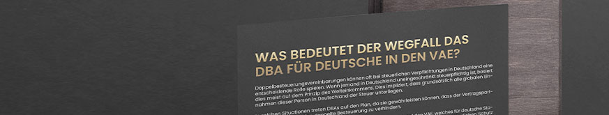 Dubai Doppelbesteuerungsabkommen