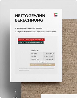 Besteuerung von Firmen in Dubai