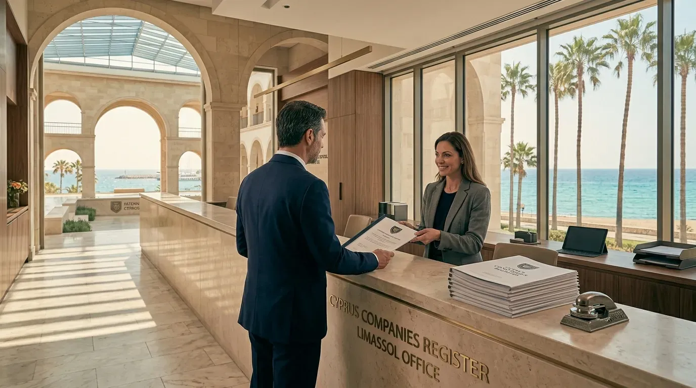 Cyprus Limited certificates and formation documents Cyprus Limited certificates and formation documents