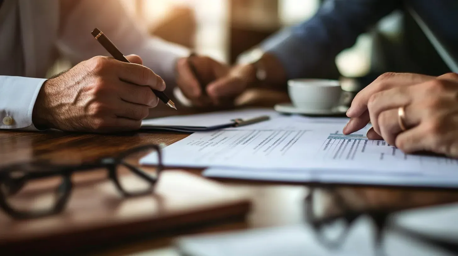 Signing double taxation paperwork Signing double taxation paperwork